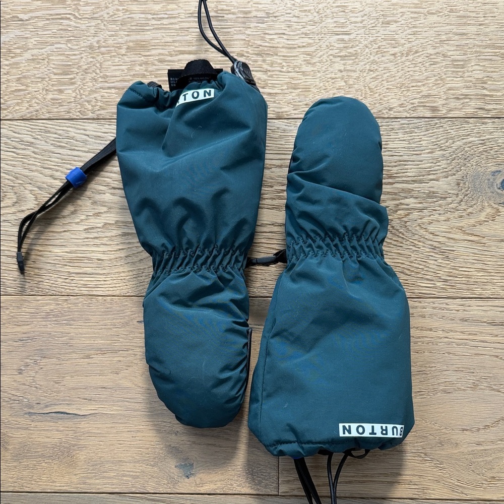 EUC Worn Once Burton Deep Teal Winter Mittens